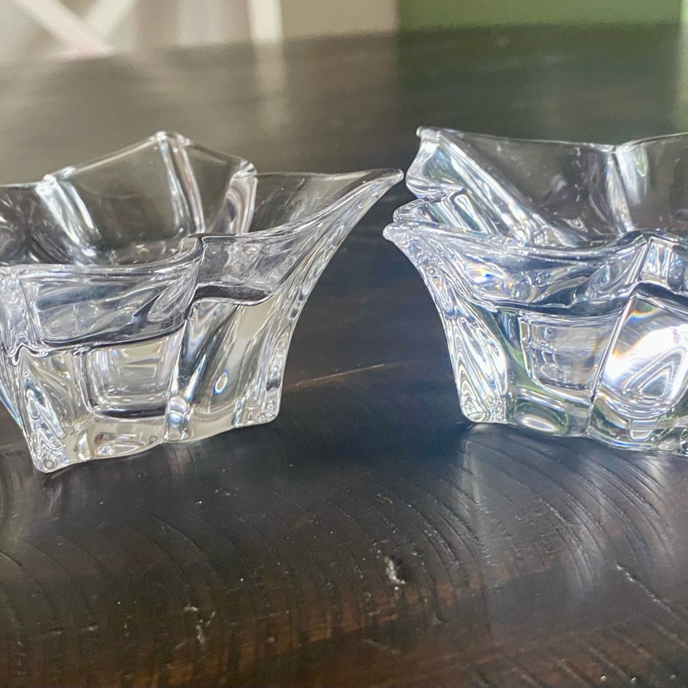 Crystal candle holders - Picture 3 of 5